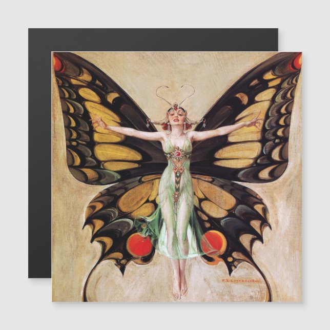 The Flapper Girl's Metamorphosis to Butterfly 1922 (Voorkant / Achterkant)
