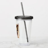 The Flapper Girl's Metamorphosis to Butterfly 1922 Acryl Drinkbeker (Links)