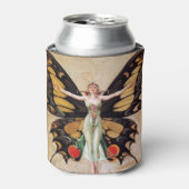 The Flapper Girl's Metamorphosis to Butterfly 1922 Blikjeskoeler (Blikje Voorkant)