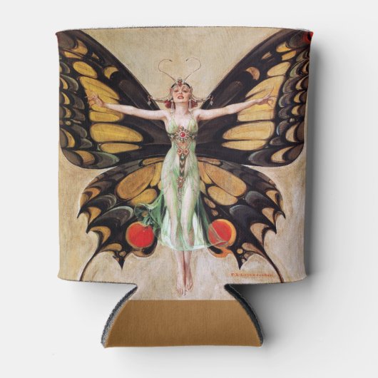 The Flapper Girl's Metamorphosis to Butterfly 1922 Blikjeskoeler (Voorkant)