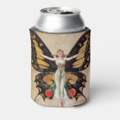 The Flapper Girl's Metamorphosis to Butterfly 1922 Blikjeskoeler (Blikje Achterkant)