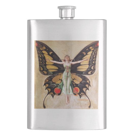 The Flapper Girl's Metamorphosis to Butterfly 1922 Flacon (Voorkant)