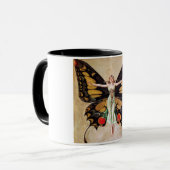 The Flapper Girl's Metamorphosis to Butterfly 1922 Mok (Voorkant links)