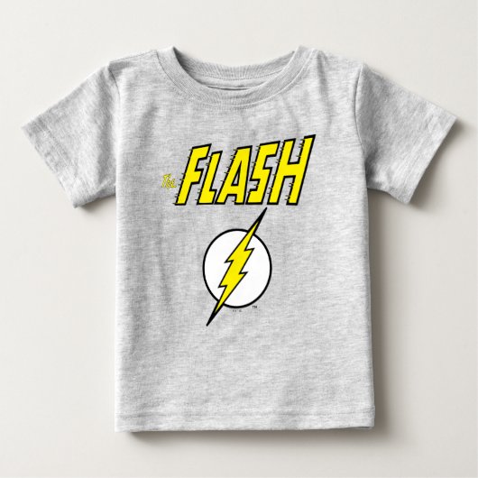 The Flash Naam & Bliksemschicht Logo (Voorkant)