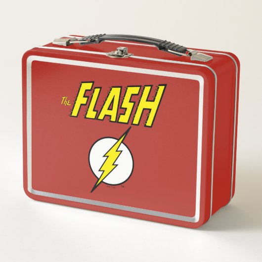 The Flash Naam & Bliksemschicht Logo (Voorkant)