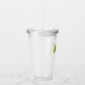 The Flash Naam & Bliksemschicht Logo Acryl Drinkbeker (Rechts)