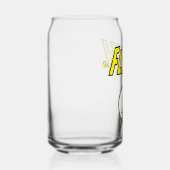 The Flash Naam & Bliksemschicht Logo Blikvorm Glas (Rechts)