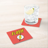 The Flash Naam & Bliksemschicht Logo Kartonnen Onderzetters (Insitu)