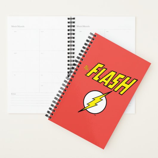 The Flash Naam & Bliksemschicht Logo Planner (Display)