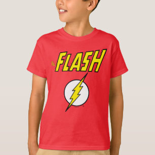The Flash Naam & Bliksemschicht Logo T-shirt