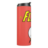 The Flash Naam & Bliksemschicht Logo Thermosbeker (Gedraaid links)