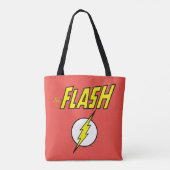The Flash Naam & Bliksemschicht Logo Tote Bag (Achterkant)