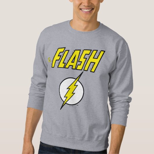 The Flash Naam & Bliksemschicht Logo Trui (Voorkant)