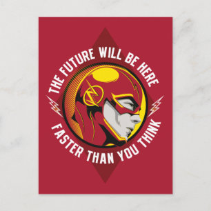 The Flash   "The Future Will Be Here" Briefkaart