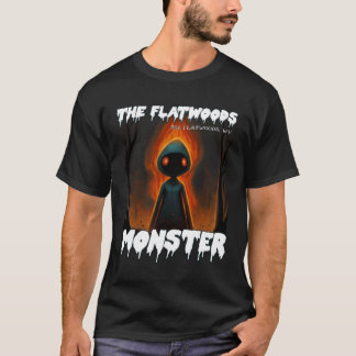 The Flatwood Monster 1952 Creepy Scary Cryptid Le T-shirt