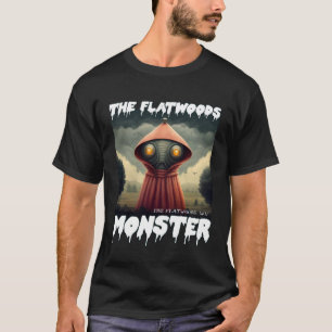 The Flatwood Monster 1952 Creepy Scary Cryptid Le T-shirt