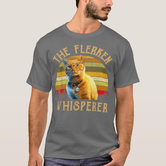 The-Flerken-Whisperer T Shirt Funny Cat Shirt (Voorkant)