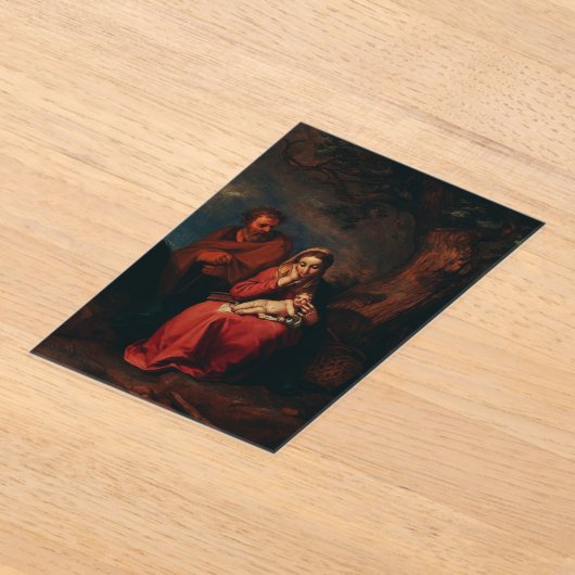 The Flight into Egypt by Abraham Bloemaert Acryl Uitnodigingen (Laagn)