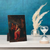 The Flight into Egypt by Abraham Bloemaert  Fotoplaat (Zijkant)