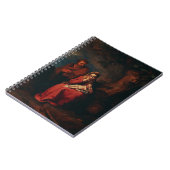 The Flight into Egypt by Abraham Bloemaert Notitieboek (Linkerzijde)