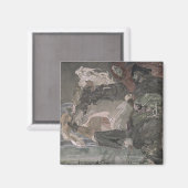 The Flight of Faust and Mephistopheles, 1896 Magneet (Voorkant / Achterkant)