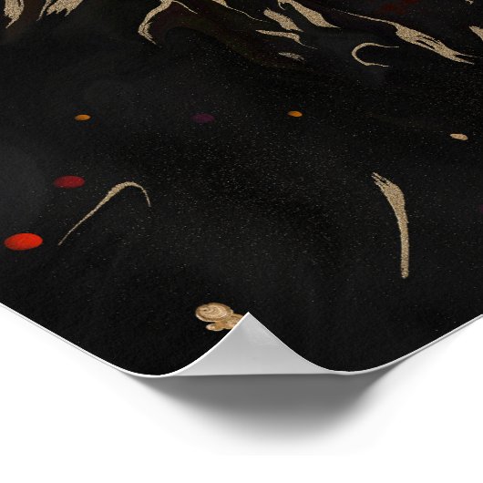 The Flight of the Phoenix – Fiery Abstract Rebirth Poster (Hoek)