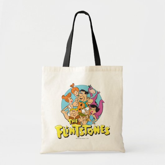The Flintstones and Rubbles Family Graphic Tote Bag (Voorkant)