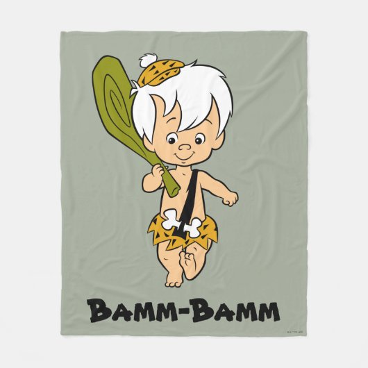 The Flintstones | Bamm-Bamm Rubble Fleece Deken (Voorkant)