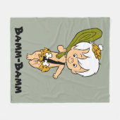 The Flintstones | Bamm-Bamm Rubble Fleece Deken (Voorkant (Horizontaal))