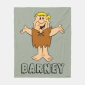 The Flintstones | Barney Rubble Fleece Deken (Voorkant)