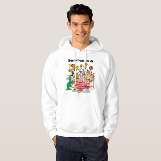 The Flintstones | Birthday Party Hoodie (Voorkant volledig)
