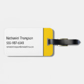 The Flintstones | Fred & Barney - Club Life Bagagelabel (Achterkant horizontaal)