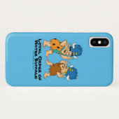 The Flintstones | Fred & Barney Waterbuffels Case-Mate iPhone Case (Achterkant (horizontaal))