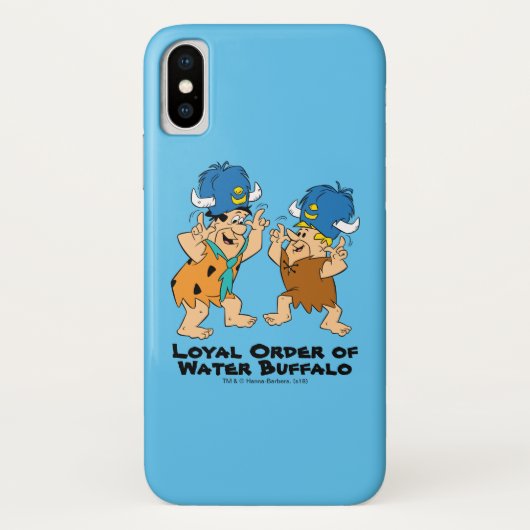 The Flintstones | Fred & Barney Waterbuffels Case-Mate iPhone Case (Achterkant)