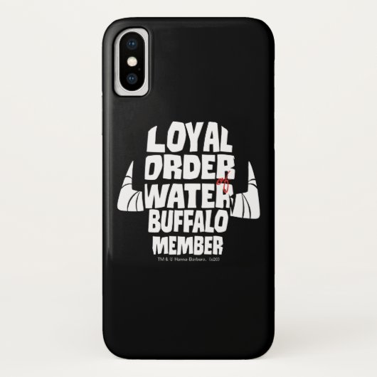 The Flintstones | Loyal Order Water Buffalo-lid Case-Mate iPhone Case (Achterkant)