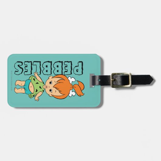 The Flintstones | Pebbles Flintstone Bagagelabel (Voorkant horizontaal)