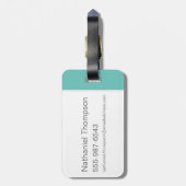 The Flintstones | Pebbles Flintstone Bagagelabel (Achterkant verticaal)