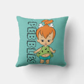 The Flintstones | Pebbles Flintstone Kussen (Achterkant)