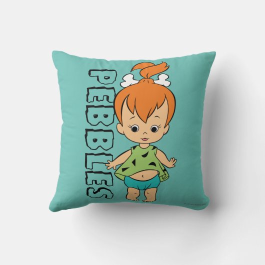 The Flintstones | Pebbles Flintstone Kussen (Achterkant)