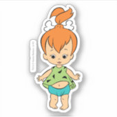 The Flintstones | Pebbles Flintstone Sticker (Voorkant)