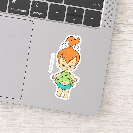 The Flintstones | Pebbles Flintstone Sticker (Detail)
