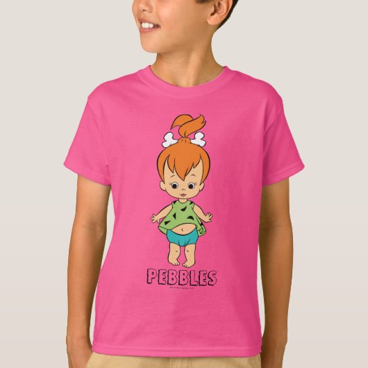 The Flintstones | Pebbles Flintstone T-shirt (Voorkant)