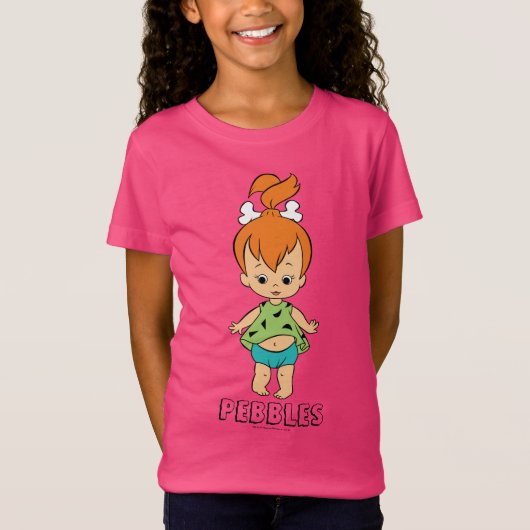 The Flintstones | Pebbles Flintstone T-shirt (Voorkant)