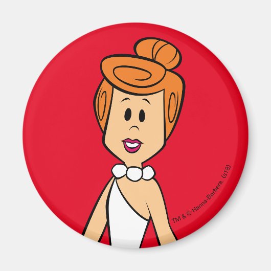 The Flintstones | Wilma Flintstone Magneet (Voorkant)