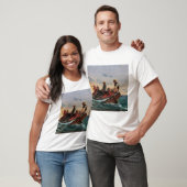 The Flirt (1874) by WinslowHomer. T-shirt (Unisex)