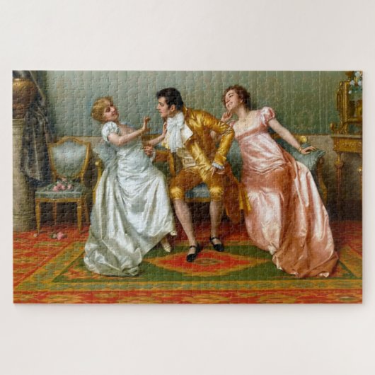 The Flirt van Vittorio Reggianini Legpuzzel (Horizontaal)