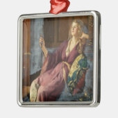 The Flirty Minx (by John Collier) Metalen Ornament (Links)