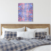 The Floating Garden Contemporary Abstract Piece Canvas Afdruk (Insitu (Slaapkamer))