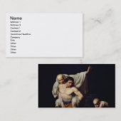 The Flood, c.1789 (olie op canvas) Visitekaartje (Voorkant / Achterkant)