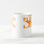 The Floor Is Lava Running Parkour Koffiemok (Center)